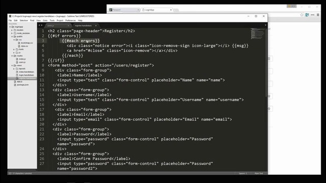 Node.js Login System With Passport – Part 2