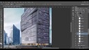 Photoshop post production – Architectural visualization [Show layer]
