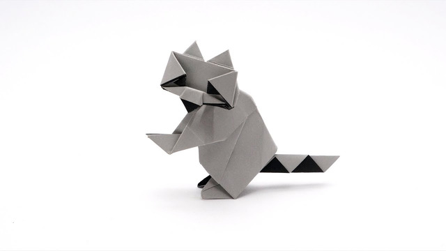 Енот Оригами | Origami Racoon (Oriol Esteve)
