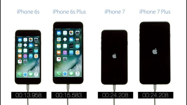 Как долго включается iPhone 7