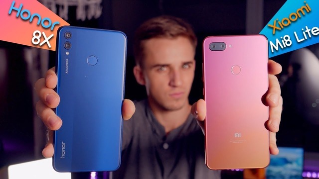 Xiaomi Mi8 Lite vs Honor 8X – кто лучше за 200