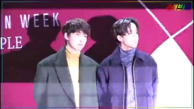 Ravi & Hyuk @ 2018 SS Hera Seoul Fashion Week