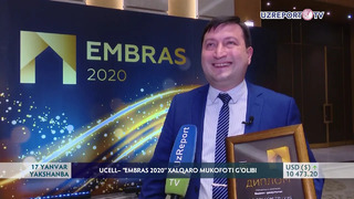 Ucell — «Embras-2020» xalqaro mukofoti sohibi