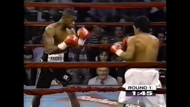 Floyd Mayweather (pro debut) vs Roberto Apodaca
