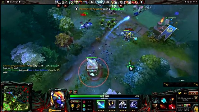 Dota 2 EG.SumaiL 6500+ MMR Tinker Gameplay