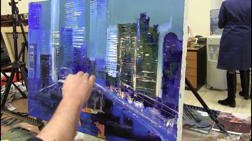 Художник Игорь Сахаров. Учимся рисовать. Пейзаж – проспект - Mover.uz