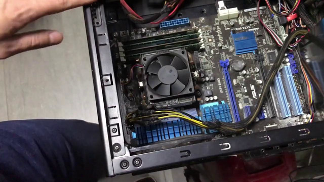 Системный блок с тяжелой судьбой от подписчика. есть ли шанс