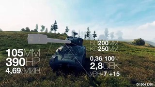 World of Tanks M4A1 Revalorise Средний танк