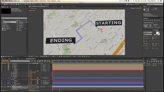 After Effects Tutorial Animated Map