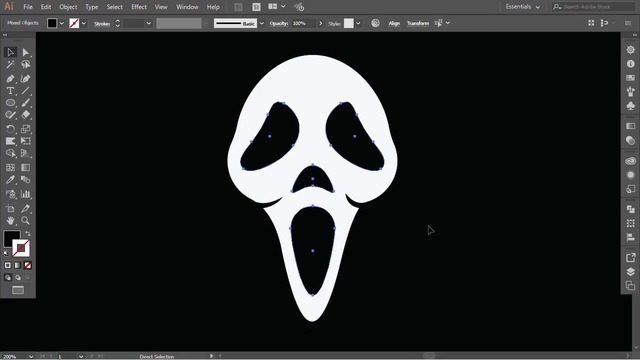 Adobe Illustrator SpeedArt Scream Illustration Giveaway