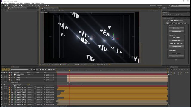 Split Text Intro – After Effects Tutorial