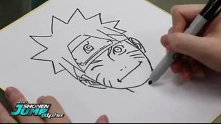 NARUTO: Masashi Kishimoto OFFICIAL Creator Sketch Video