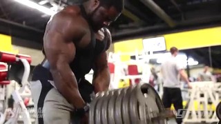 IFBB Pro Brandon Curry Trains Back 4 Weeks Out from the 2014 Arnold Classic