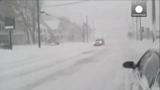 Чрезвычайное положение в штате Нью-Йорк из-за снегопада