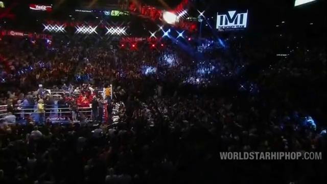 Floyd Mayweather Brings Out Lil Wayne & Justin Bieber
