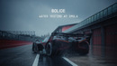 BUGATTI BOLIDE: испытания воды на трассе Имола