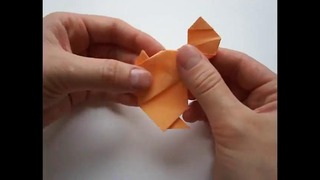 Оригами Собачка | Поделки из бумаги