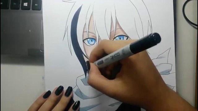 Speed Drawing – Yato (Noragami) – YouTube