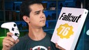 Распаковка xbox one x и fallout 76