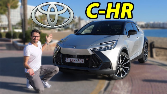 Toyota C-HR GR Sport: гибридный кроссовер с мощным двигателем и спортивной подвеской