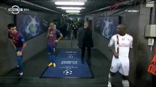 Messi, Alves and Cuenca