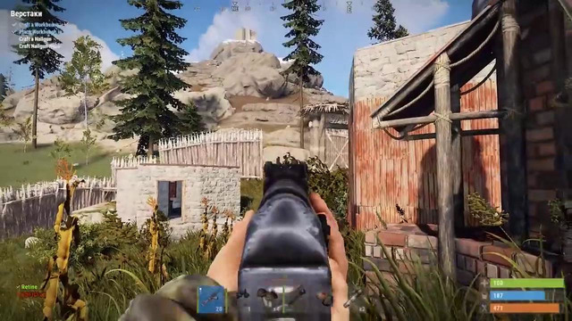 RUST – Рейд богатого дома. Антирейд мажоров