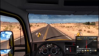 American Truck Simulator геймплей