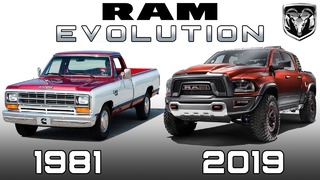 RAM Pickup Truck – EVOLUTION (1981-2019)