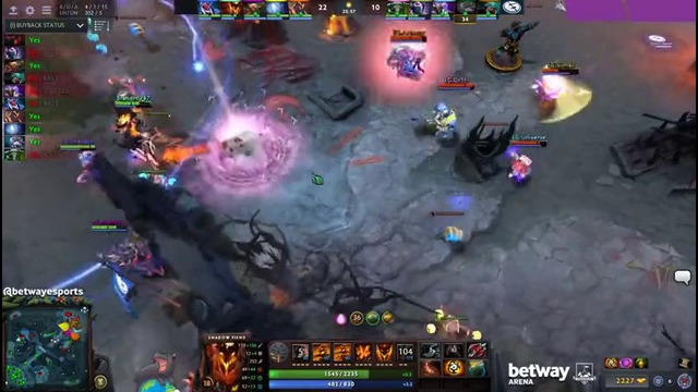 EG vs coL Betway Arena, King of the Hill, bo5 game 1
