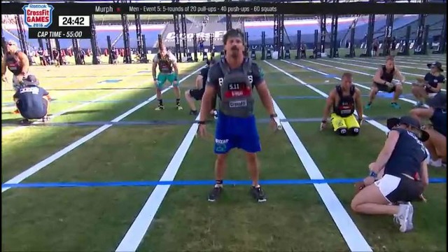 The CrossFit Games – Individual Murph (men)