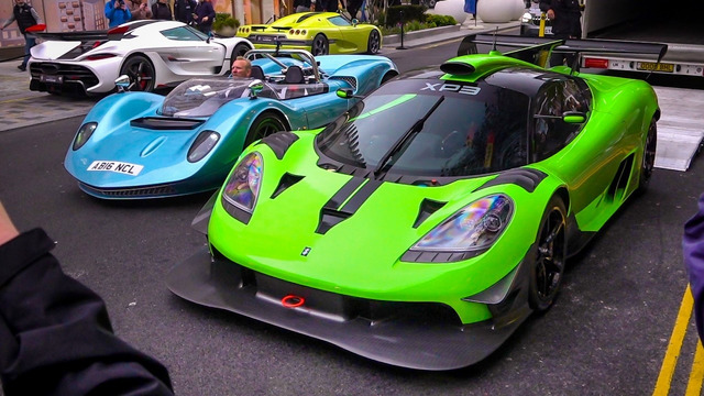 Supercars in London at Sloane Street Concours 2026