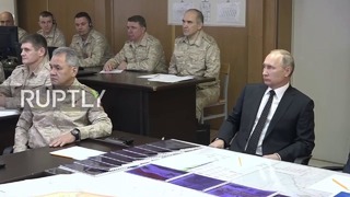 Путин поблагодарил ВВС России за их службу во время посещения базы Хмеймима