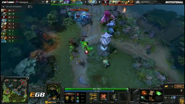 DOTA2: Starladder i-League: Virtus.Pro vs Alliance (Game 1, Lan Finals)