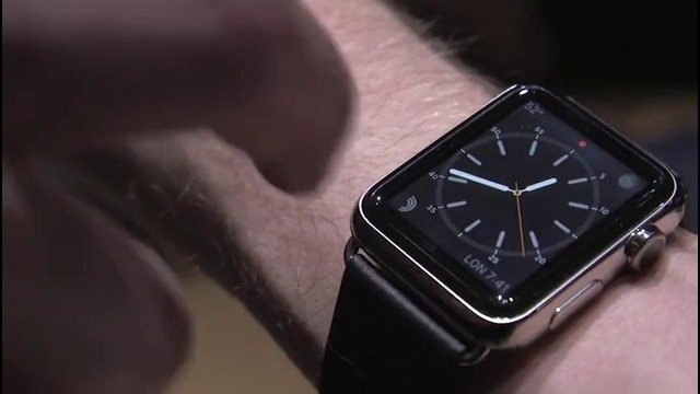 We played with a working Apple Watch
