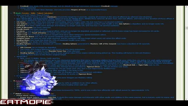 Неофициальный апдейт, изменения для монаха в 5.2