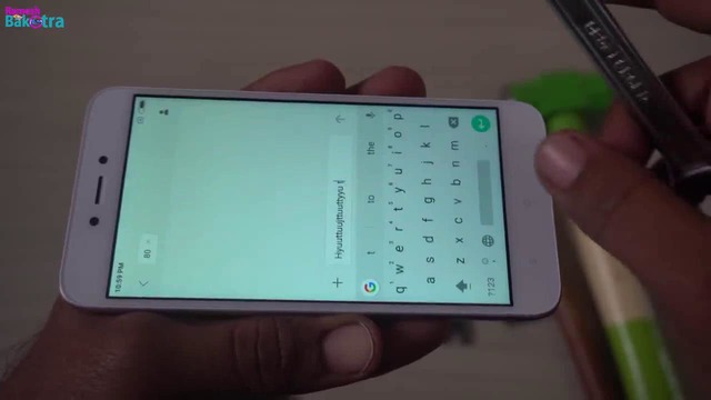 Xiaomi Redmi 5A тест экрана на прочность