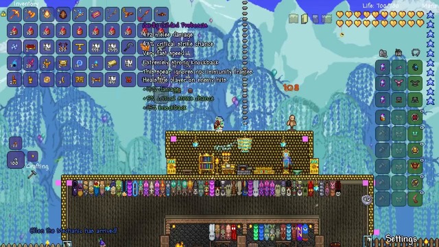 Этот пулемет рвет всех врагов! Террария с кучей модов #30