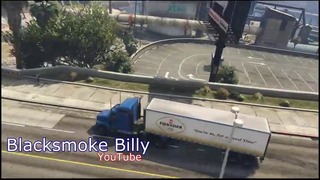 GTA V трюки на грузовиках