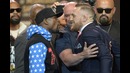 Conor McGregor vs Floyd Mayweather World Tour Staredown Final (LA)