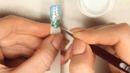 Маникюр Ягоды. Смородина гель-лаком и камифубуки