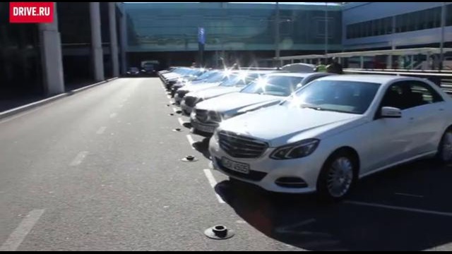 2013 Mercedes-Benz E-Class — За кадром