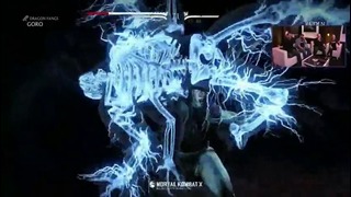 Mortal Kombat X – Goro vs Raiden (геймплей)