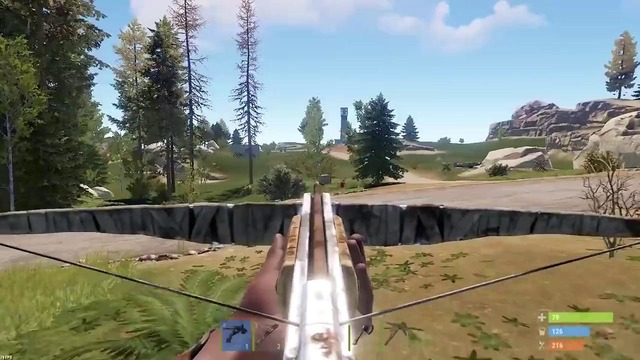 RUST – Воруем, боремся, развиваемся, на офф сервере