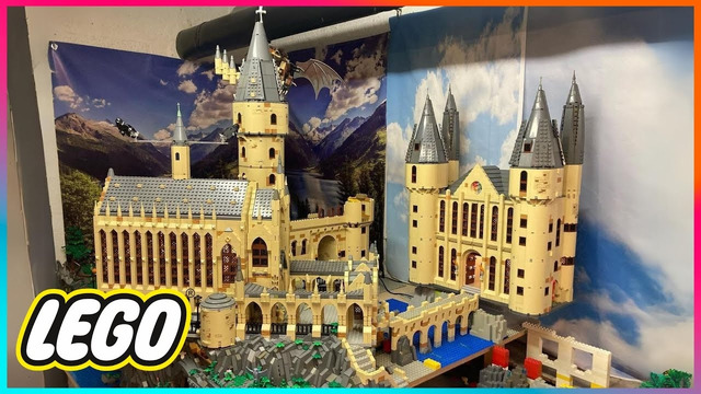 Artist Builds Epic LEGO HOGWARTS MOC in 3 YEARS @bricksanchez