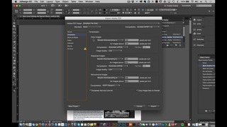 Adobe InDesign. Exporting a file for Different File Sizes