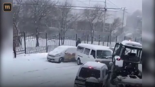 Первый снег во Владивостоке (2017)