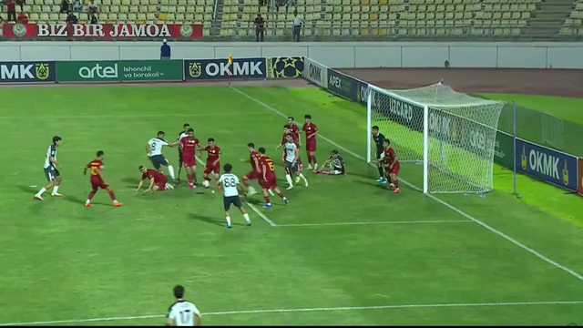 Superliga 15-tur. OKMK- Nasaf bahsida kiritilgan gollar va xavfli vaziyatlar (Highlights)