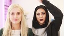 Повторяю образ саны из сериала skam// sana bakkoush style