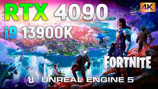 Fortnite on Unreal Engine 5 – RTX 4090 l 4K