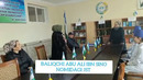 Baliqchi Abu Ali ibn Sino nomidagi JST direktori D. Dadaxanovaning bitiruvchi yoshlar va ularning ota-onalari bilan uchrashuv
